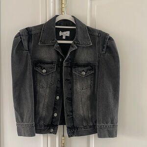 Frame Denim Rosette Jacket Grey